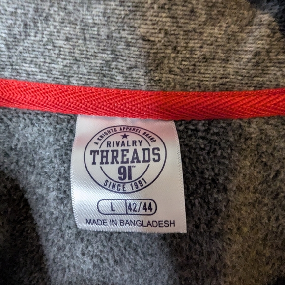 Rivalry Threads 91 University Of Georgia Bulldogs Full Zip Jacket Size L - Picture 4 of 12